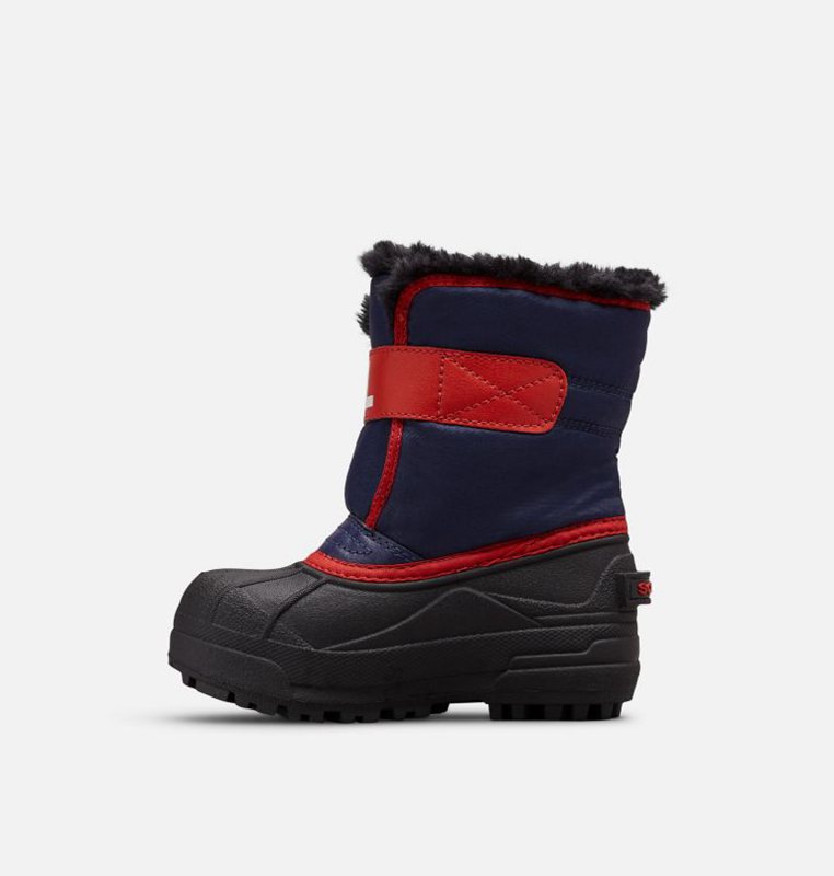 Botas Nieve Sorel Niños - Childrens Commander™ Azul Marino/Rojas - 59826-CFIZ